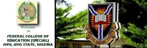 Federal College of Education (Special) SPED, Oyo, in affiliation with the University of Ibadan (UI) Post UTME /