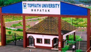 Topfaith University Post UTME Form