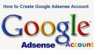 Create Google AdSense account