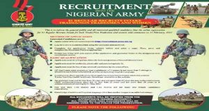 Nigeria army recruitment