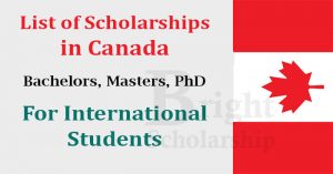 Scholarships in canada