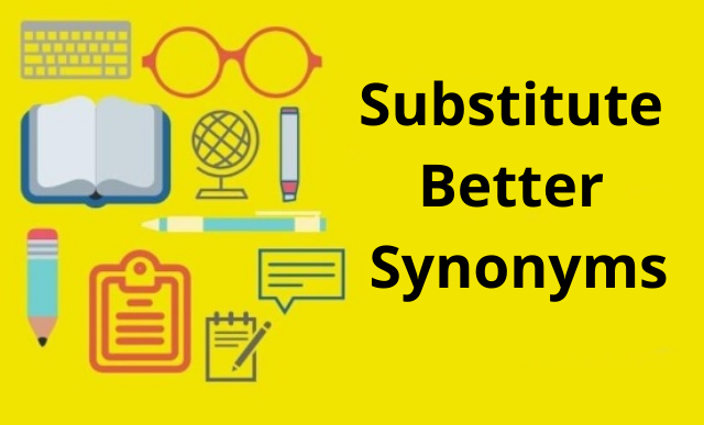 SEO paraphrasing tool
helps Substitute Better Synonyms
