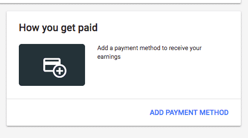 Adsense payment 