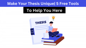Thesis tools